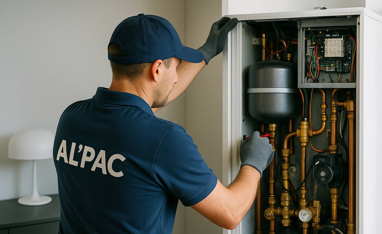 Installation d’une Pompe à chaleur Air Eau sur un réseau de chauffage existant à Grenoble en Isère