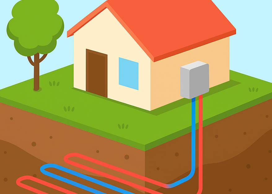 Captage horizontal pour l’installation d’une pompe à chaleur géothermique en Rhône Alpes