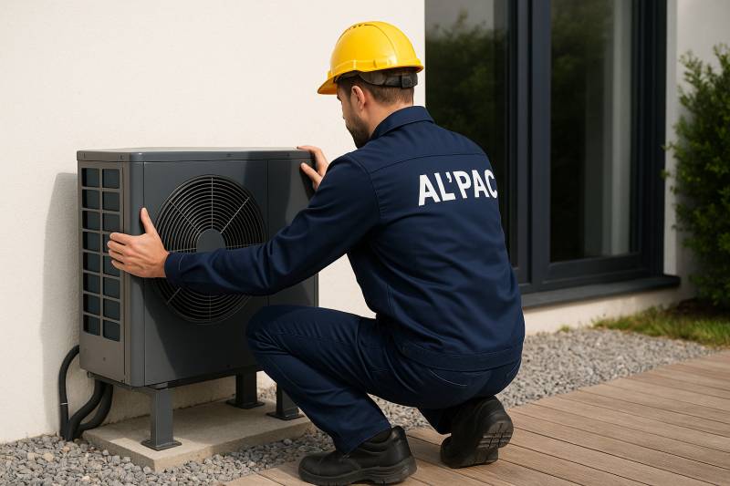 prix d'une pompe à chaleur réversible posée par une entreprise RGE en Isère