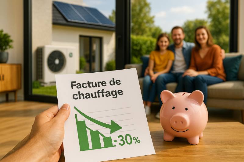 Installation de PAC eau eau à Chambéry, pour chauffer une maison individuelle